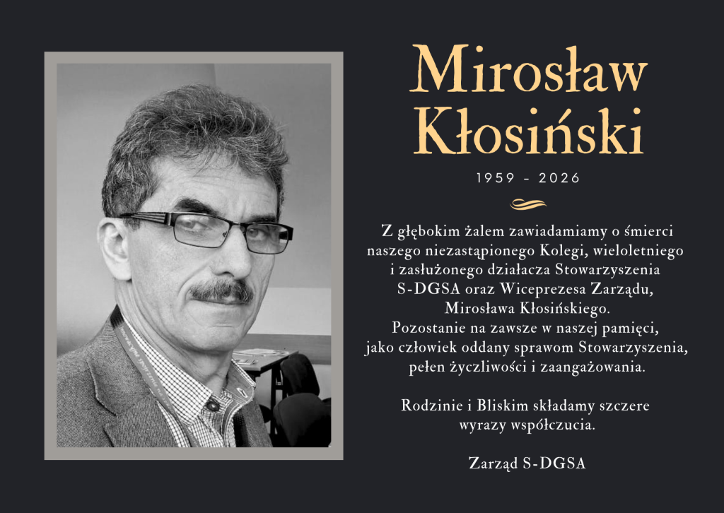 nekrolog mirosław kłosiński